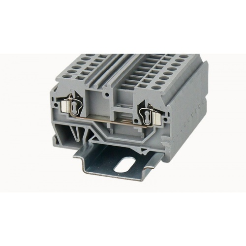 WS2.5-LG-01P-11-00Z(H), Клемма пружинная WS, 2.5 мм.кв., серый, шт | код 11030000463 | DEGSON