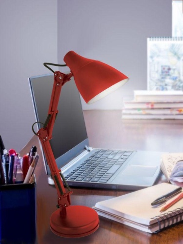 Светильник KD-331 C04 настол. 230В 40Вт красн. E27 Camelion 12792 фото 8