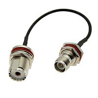 Разъём высокочастотный RUICHI TNC-KY reverse-174-15CM-UHF-KY-1.5, длина 15 см | код 104921 | Ruichi