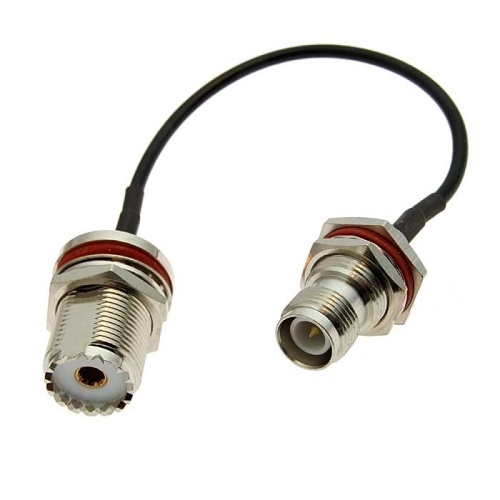 Разъём высокочастотный RUICHI TNC-KY reverse-174-15CM-UHF-KY-1.5, длина 15 см | код 104921 | Ruichi