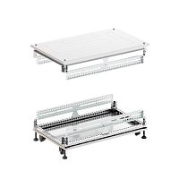 Крыша основание преперфорированные IT-CQE 600x1000, RAL7035 | код RGIT610F | DKC