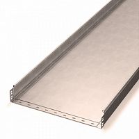 Лоток неперфорированный Стандарт INOX (AISI 409) 500х80х3000 (1,0 мм) (6 м/уп) Промрукав | код PR16.2405 | ПРОМРУКАВ