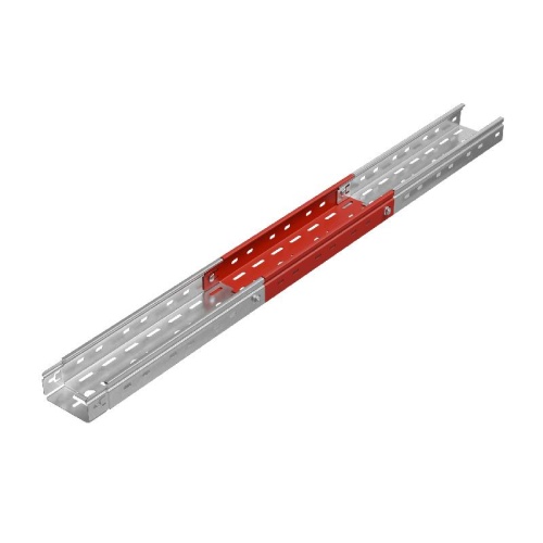 Лоток листовой перфорированный 100х50 L3000 0.6мм "Быстрый монтаж ПЛЮС" LPplus50-100-0.6-3000 INOX304 КМ PL12778 фото 3