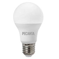 Лампа светодиодная LL-R-A80-20W-230-6K-E27 (груша, 20Вт, холод., Е27) Ресанта, , Шт | код 76/1/76 | РЕСАНТА
