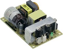 Источник питания AC-DC, 30Вт, вход 85…264V AC, 47…63Гц /120…370В DC, выход 5В/6A, рег. вых 4.75…5.5В, изоляция 3000В AC, открытая плата 76.2х50.8х24мм, -30…+70С | код EPS-35-5 | MeanWell