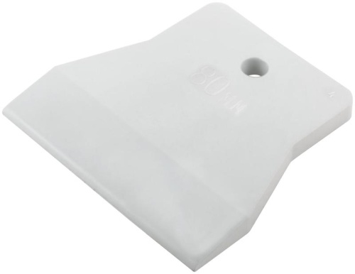 Шпатель 80мм резиновый бел. КУРС 06885 фото 2 Шпатель 80мм резиновый бел. КУРС 06885 фото 2