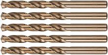 Набор сверл по металлу Profi 10х133мм с кобальтом 5проц. (уп.5шт) Cutop 48-100-5