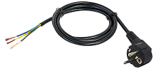 ITK Кабель электропитания PDU 3х1,5 3М Schuko-б/р | код PC-D-3M | ITK by IEK