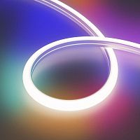 Лента светодиодная герметичная DMX MOONLIGHT-TOP-B84-16x15mm 24V RGB-PX7 360deg (18 W/m, IP67, 5m, wire x2) (ARL, Вывод боковой, 3 года) | код 45437 | Arlight