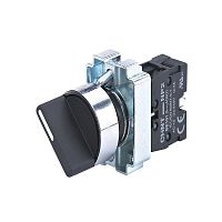Переключатель NP2-BD51, 3 положения возвратом, 1НО, IP40 (R) | код 575425 | CHINT