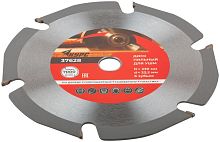 Диск пильный по дереву, посадочный диаметр 22.2 мм, 6 зубьев с карбидными вставками, 230 мм | код 37628 | FIT