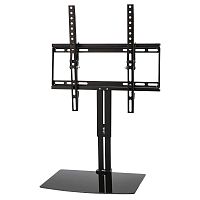 Кронштейн для телевизора 32"- 50" дюймов фиксированный с дополнительной полкой для медиаоборудования серия HOME | код 38-0314 | Rexant
