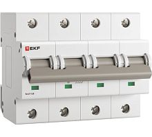Автоматический выключатель ВА 47-125 4P 63А (C) 15кА PROXIMA EKF | код mcb47125-4-63C | EKF