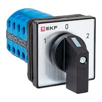 Переключатель кулачковый ПК-1-24 10А 4P «1-0-2» IP65 EKF | код pk-1-24-10-65 | EKF