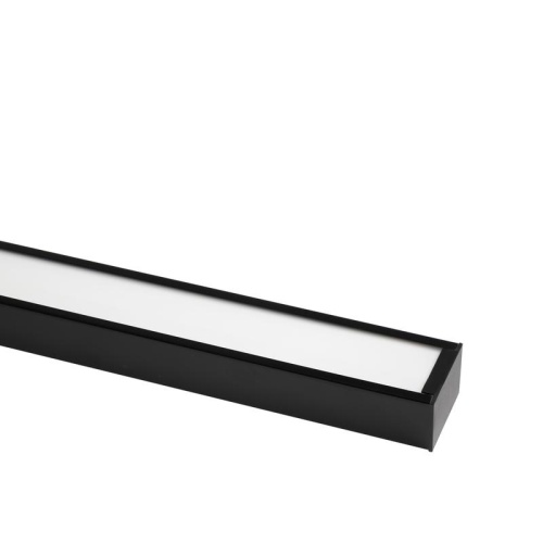 Светильник светодиодный ДПО-24Вт 4000К IP40 черный | код 5058712 | JazzWay