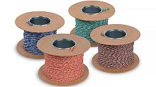 Cabeus UTP-1P-Cat.5e-SOLID-CROSS-500-BR (Jumper Wire) Кроссировочная витая пара, неэкранированная U/UTP, категория 5e, 1 пара (24 AWG), одножильный (solid), без общей внешней оболочки, коричневая (500 м) | код 10961c | Cabeus