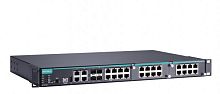 Шасси коммутатора IKS-6728A-4GTXSFP-48-T Modular managed Ethernet switch with 8 10/100BaseT(X) ports, 4 10/100/1000BaseT(X) or 100/1000BaseSFP combo ports, a | код 00-06100420 | MOXA