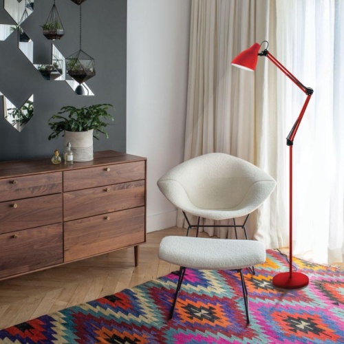 Светильник KD-332 C04 напол. торшер 230В 40Вт E27 красн. Camelion 12795 фото 3