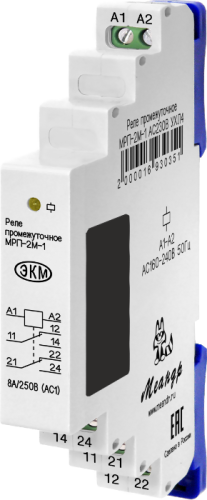 Реле промежуточное МРП-2М-1 ACDC24В УХЛ4 | код 2000016930375 | МЕАНДР