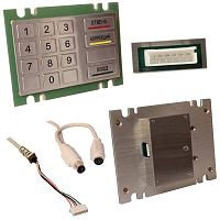 Клавиатура цифровая антивандальная влагозащищённая RUICHI R-B006012, PS/2, нержавеющая сталь | код 113007 | Ruichi