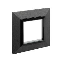 Рамка из металла, ''Avanti'', темно-серый, 2 модуля | код 4403852 | DKC