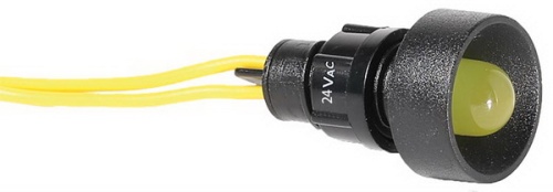 Лампа сигнальная LS LED 10 Y 24 (10мм, 24V AC, желтая) | код 004770809 | ETI