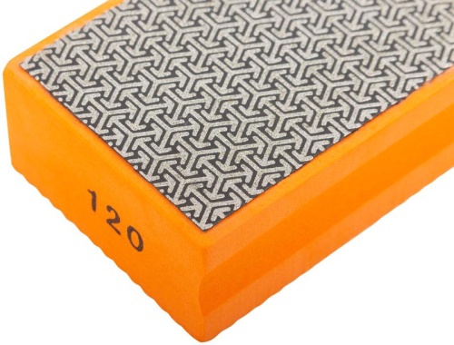 Губка алмазная для сухого шлифования 90х55мм Р120 FIT 38337 фото 6