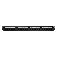 Патч-панель UTP 24хRJ-45 кат.5E 1U 19дюйм | код 10-0403 | SUPRLAN