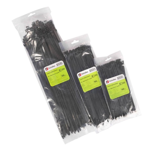 Хомут нейлоновый КСС MULTILOCK 5х350 черн. (уп.100шт) Fortisflex 102322 фото 5 Хомут нейлоновый КСС MULTILOCK 5х350 черн. (уп.100шт) Fortisflex 102322 фото 5
