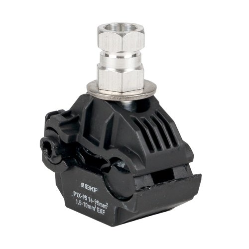 Зажим прокалывающий ответвительный P1X-95 16-95 мм2 / 1,5-10 мм2 инд, упак, PROxima | код p-1x-95-r | EKF Зажим прокалывающий ответвительный P1X-95 16-95 мм2 / 1,5-10 мм2 инд, упак, PROxima | код p-1x-95-r | EKF