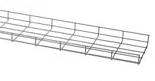 Лоток проволочный 30х60х3000-3,8 мм TDM | код SQ2905-0131 | TDM