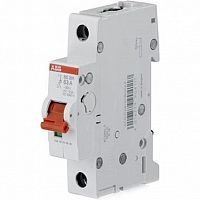 Рубильник 1пол. SD201/50 рычаг крас. | код. SD201/50 | ABB