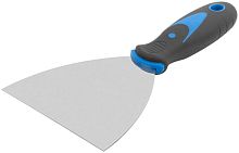 Шпатель с комбинированной ручкой, нержавеющая сталь, 100 мм | код 06594М | FIT
