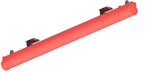 L-contour 550/7,8/Д/Red/03/A1-B2/24DC IP66 LEDEL | код CN78-1R-331-108 | LEDEL