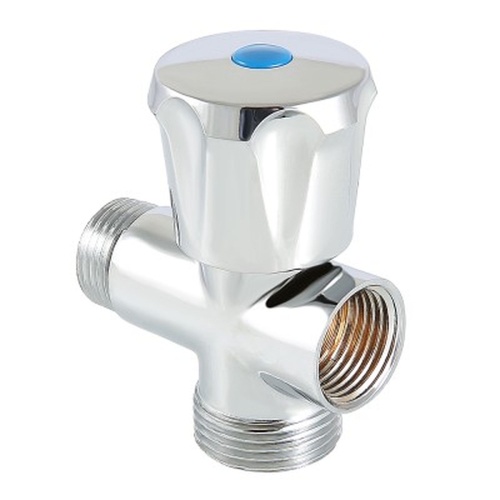 Вентиль-тройник для подкл. с/т приборов 1/2"х3/4"х1/2" | код. VT.255.N.04 | VALTEC