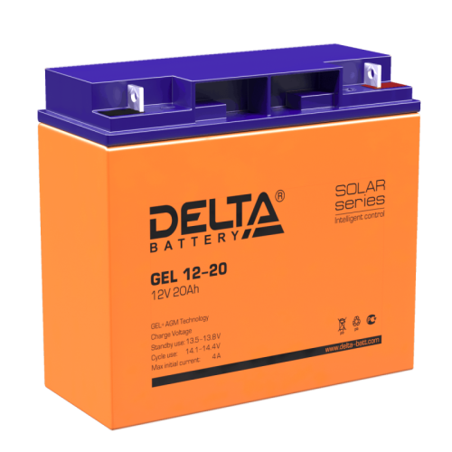 GEL 12-20 Аккумуляторная батарея | код 4614010140007 | DELTA