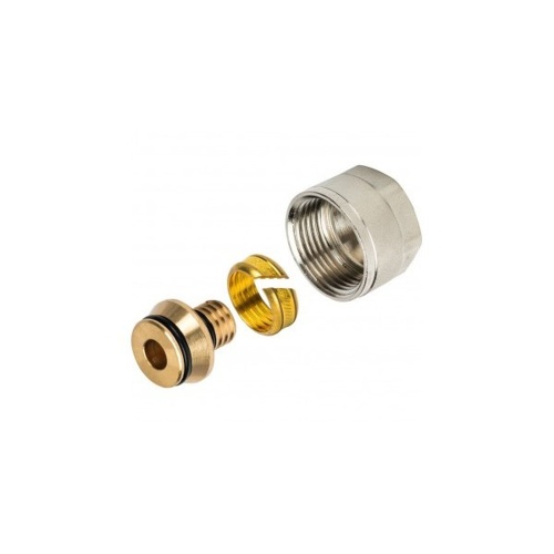 Фитинг компрессионный для PEX труб 16x2.6x3/4 (SFC-0026-162634) | код RG008U6F3GQT55 | STOUT