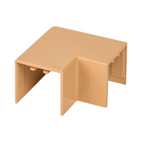 Поворот 90 гр, (25х25) (4 шт) светлое дерево-Plast | код abl-25-25x4 | EKF фото 2