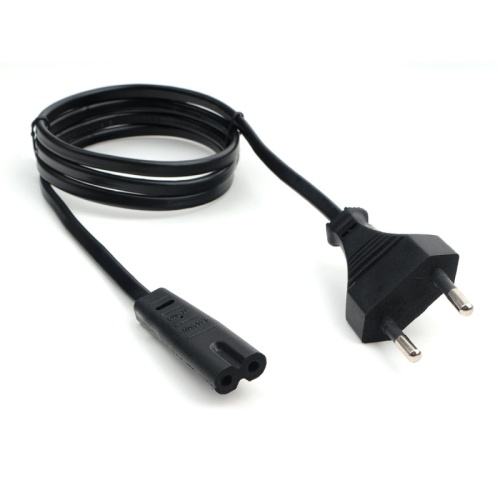 Кабель питания аудио/видео Cablexpert PC-184/2-1М, 1м, CEE 7/16 - C7, 2-pin, 2х0,5, черный, пакет | код PC-184/2-1М | Cablexpert