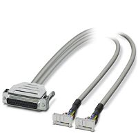 Кабель CABLE-D25SUB/B/2X14/100/TU812 | код 2304649 | PHOENIX CONTACT