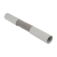 Муфта гибкая труба-труба (32 мм) IP44 (10 шт,)-Plast | код mtt-32 | EKF