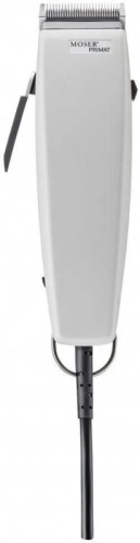 Машинка для стрижки Moser 1230-0051 серый/белый 15Вт (насадок в компл:2шт) | код 1987189 | MOSER