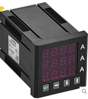 Амперметр цифр. щит. 3-ф. 48х48 LED GENERICA | код IDA31-5-3-0-LED-G | GENERICA by IEK