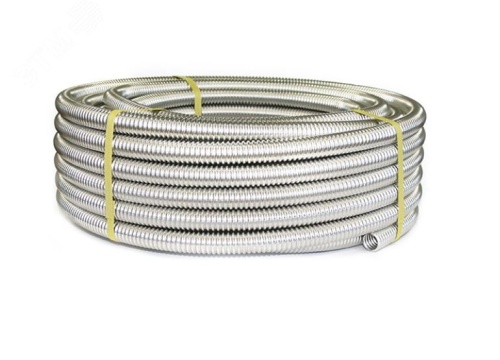 Труба гофрированная из нержав стали SS304 40А, отожженная 10м | код 2250939 | Stahlmann