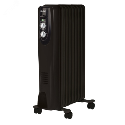 Радиатор масляный Classic black BOH/CL-09BRN 2000 9 секций | код Classic black BOH/CL-09BRN | Ballu
