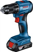 Дрель-шуруповерт Bosch GSB 185-LI аккум. патрон:быстрозажимной (кейс в комплекте) (06019K3101) | код 2031298 | BOSCH