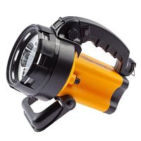 Фонарь-прожектор PA-604 АЛЬФА 3x1ВтLED SMD аккум. литий 3А.ч сигнал.св. ЗУ 220В+12В (инд. упак.) | Код. Б0031035 | ЭРА