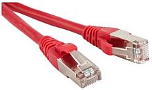 Hyperline PC-LPM-STP-RJ45-RJ45-C5e-20M-LSZH-RD Патч-корд F/UTP, экранированный, Cat.5е (100% Fluke Component Tested), LSZH, 20 м, красный | код 391195 | Hyperline