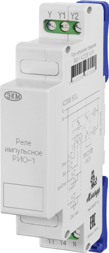 Импульсное реле управления освещением РИО-1 AC230В УХЛ4 | код 4640016933808 | МЕАНДР
