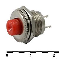 Кнопочный переключатель RUICHI PSW-3-R, 220 В, 0.3 А, 6 мм | код 84052 | Ruichi